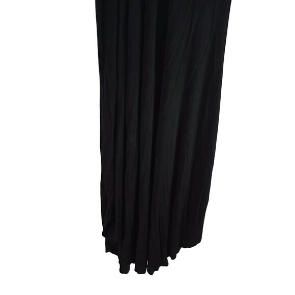 Olivia Rae Long Length Dress L Womens Black Stretch Classic Date Night Pullover - Picture 2 of 6